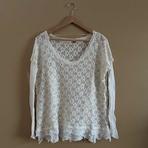 Free People Crochet Top